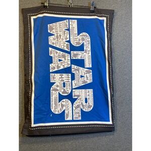 Star Wars Kohls Collection Blue Blueprint Sheet and One Pillowcase‎ Set